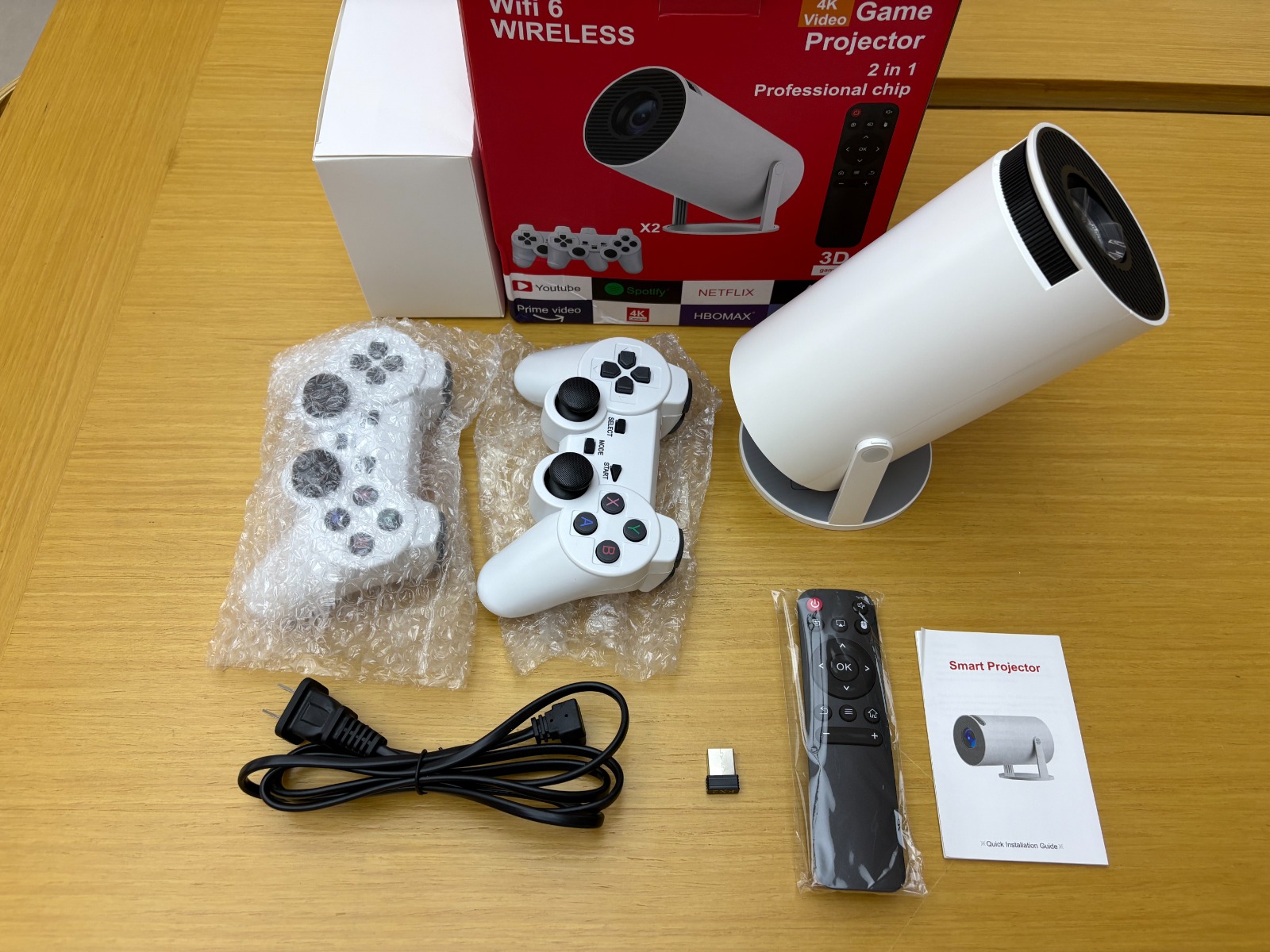 Photo envoyée par Kévin — CinéMax Gaming™ Mini Vidéoprojecteur