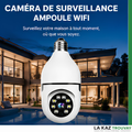 Caméra Ampoule Wifi 360° HD – Surveillez Votre Maison Depuis Votre Téléphone