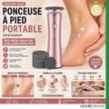 Ponceuse Pied Portable Pro™ – Pieds Doux & Lisses Dès La 1ère Utilisation