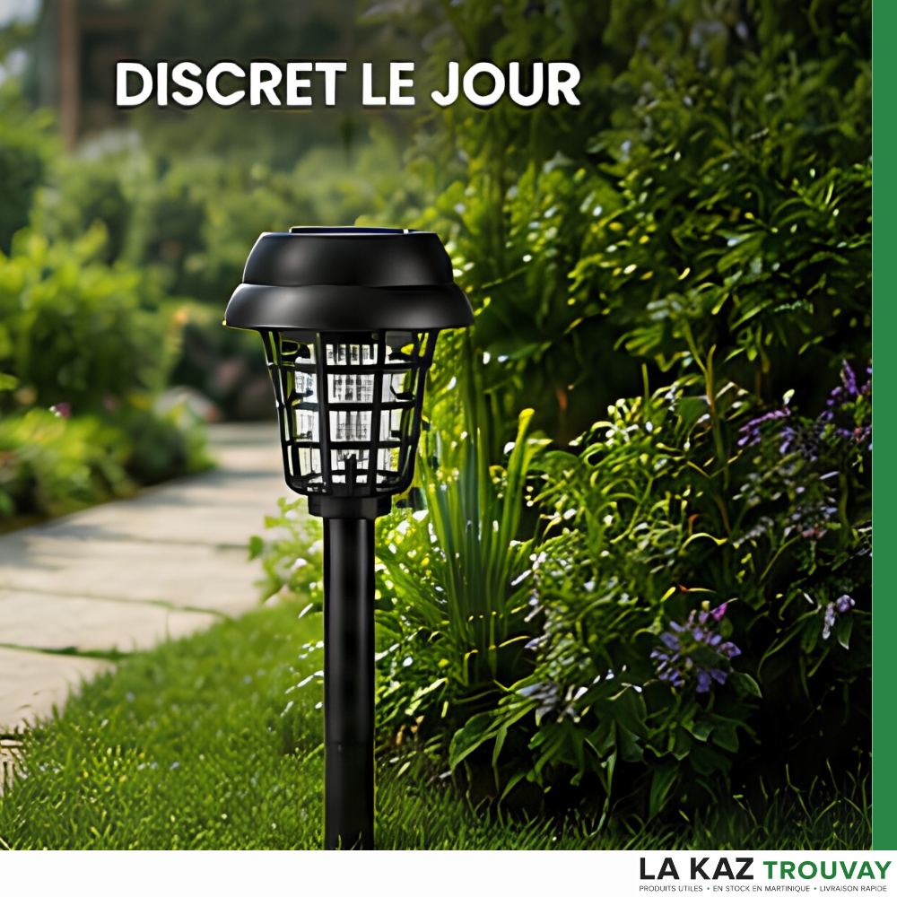 Lampe Solaire Anti-Moustiques – Profitez Enfin de Vos Soirées Sans Insectes